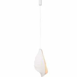 Sklep Kaja Niespotykana, biała lampa wisząca LED MX P0540 CONCHA | Kaja Sale
