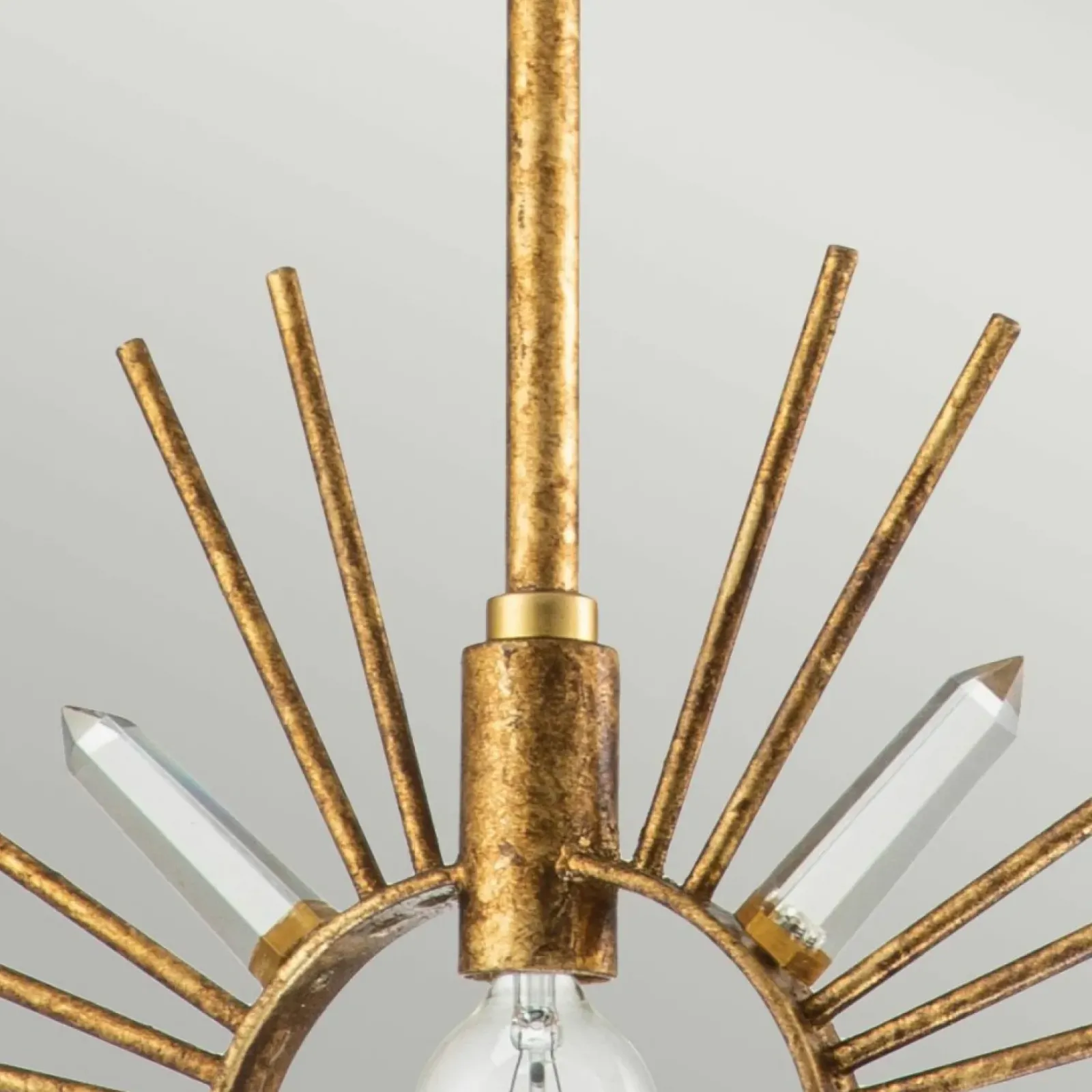 Sklep Kaja Niestandardowa lampa wisząca GN-SUN-KING-P-G z serii SUN KING płatkizłota Cheap