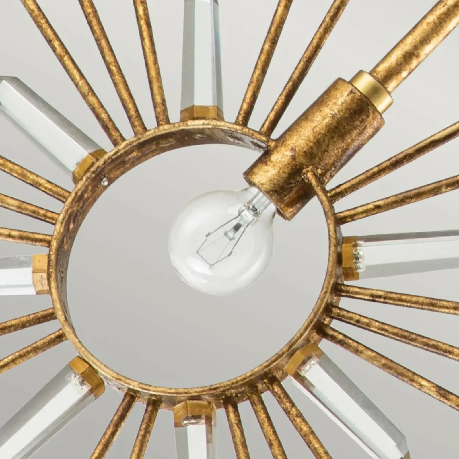 Sklep Kaja Niestandardowa lampa wisząca GN-SUN-KING-P-G z serii SUN KING płatkizłota Cheap