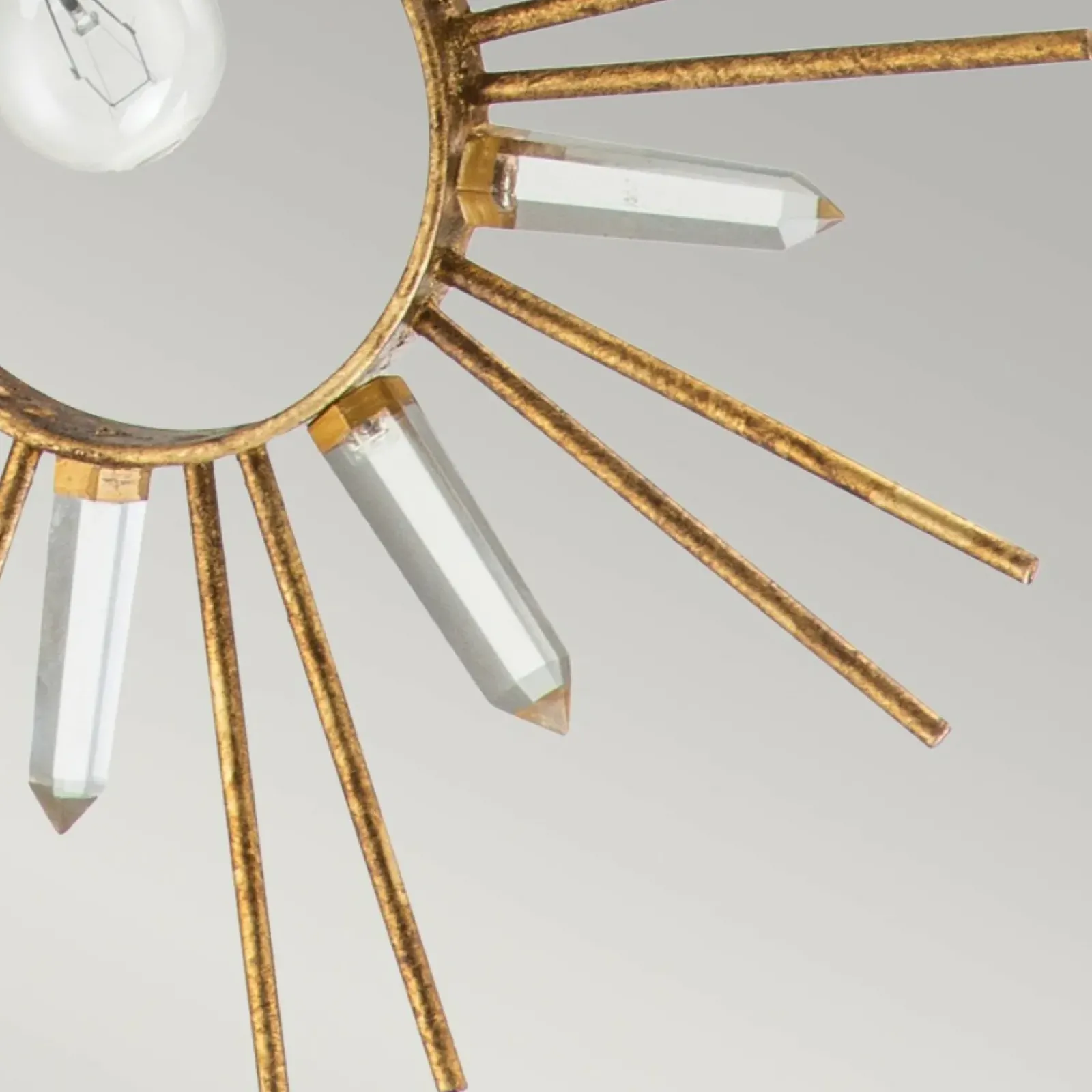 Sklep Kaja Niestandardowa lampa wisząca GN-SUN-KING-P-G z serii SUN KING płatkizłota Cheap
