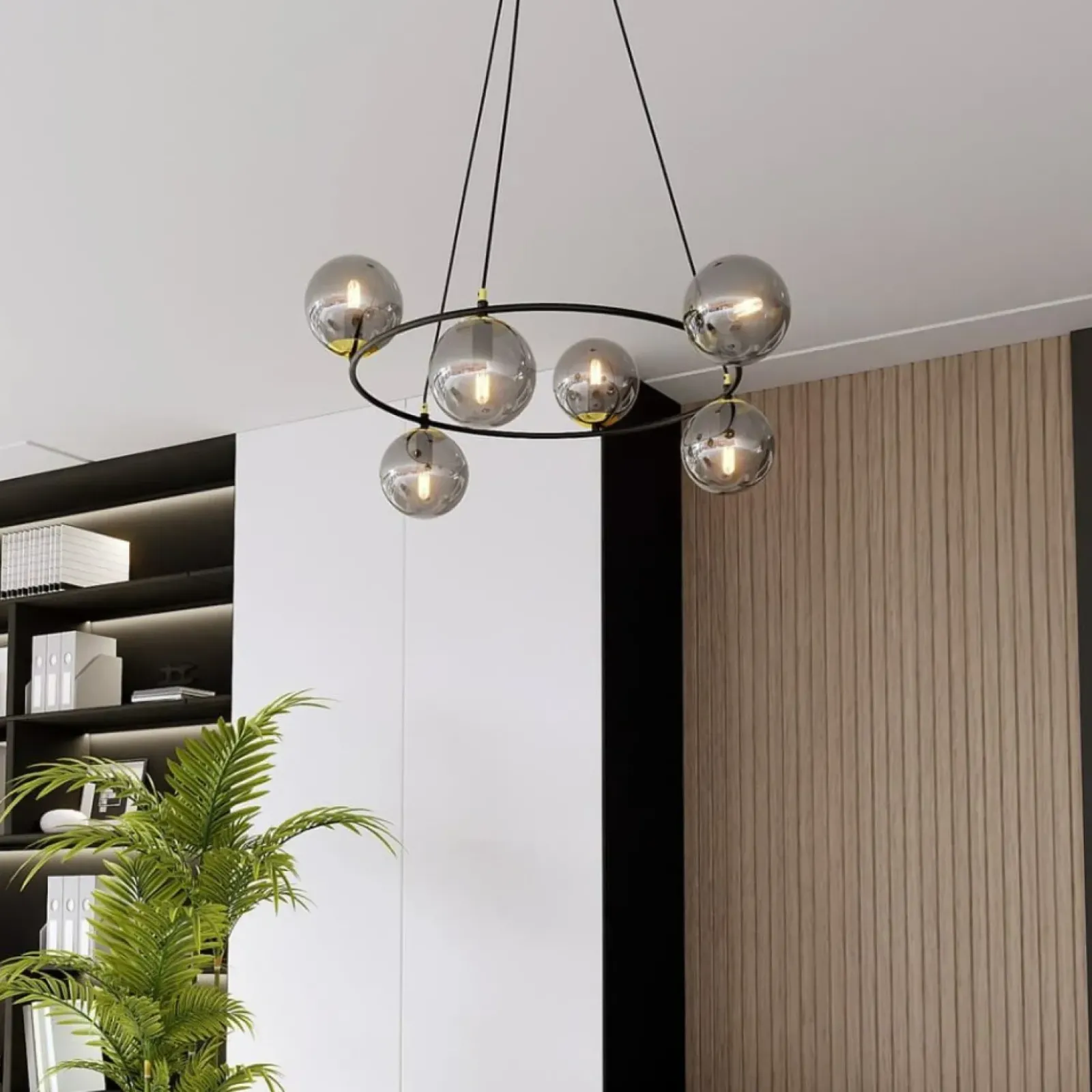 Sklep Kaja Niesymetryczna lampa wisząca z kloszami 1294/6 z serii AZURA Online