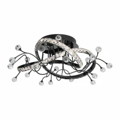 Sklep Kaja Nietuzinkowa, czarna lampa sufitowa MX3481-1S-3BCT MAIA | Kaja Clearance