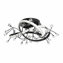 Sklep Kaja Nietuzinkowa, czarna lampa sufitowa MX3481-1S-3BCT MAIA | Kaja Clearance