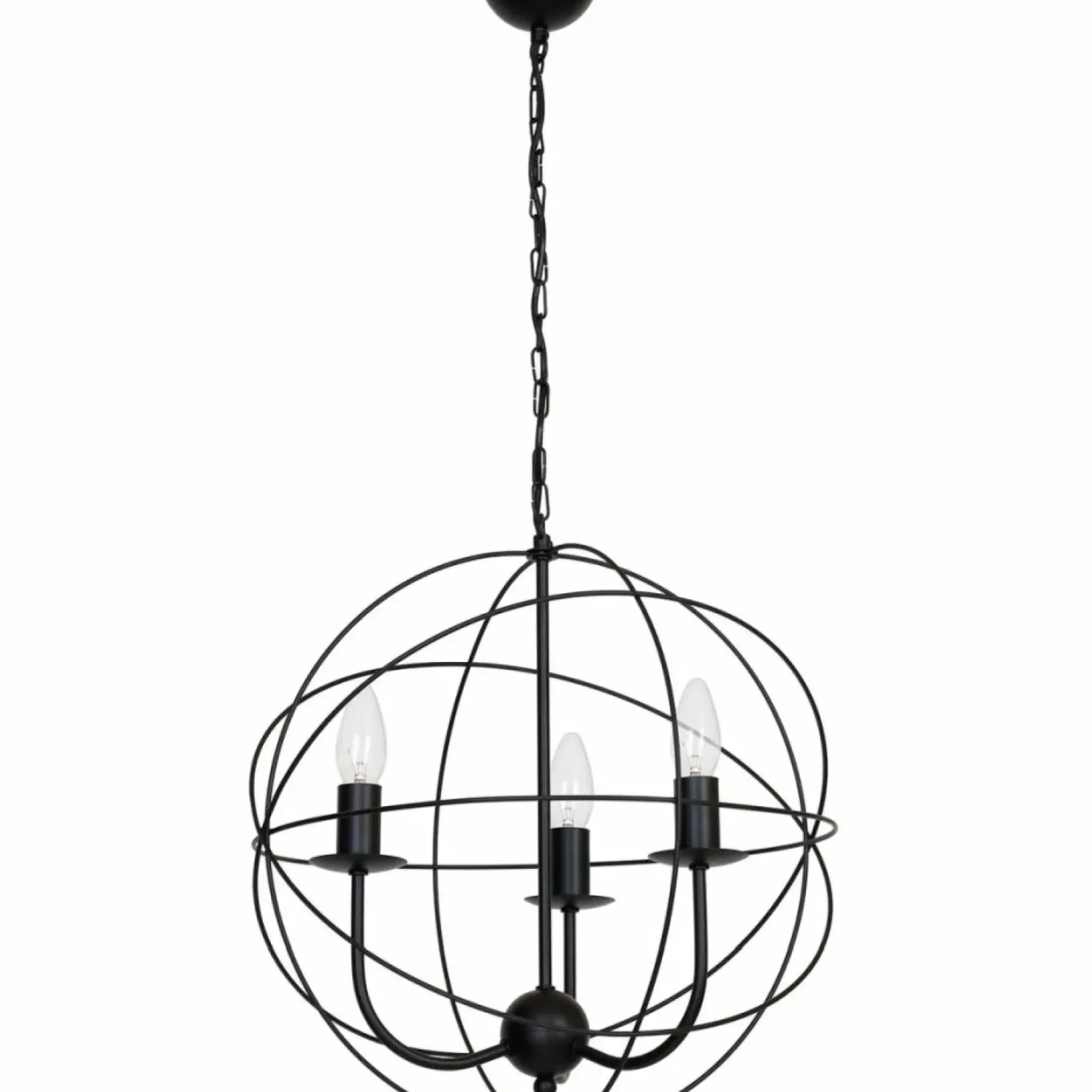 Sklep Kaja Nietuzinkowa, druciana lampa wisząca świecznik LX 5134 GLOBE | Kaja Sale