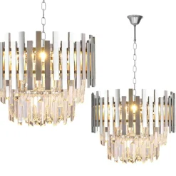 Sklep Kaja Nietuzinkowa, kryształowa lampa w stylu glamour ML5996 ASPEN | Kaja Shop