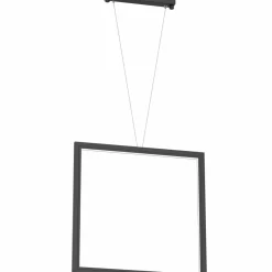 Sklep Kaja Nietuzinkowa, kwadratowa lampa wisząca LED ANT 5078 IKUNA | Kaja Outlet