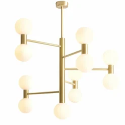 Sklep Kaja Nietuzinkowa lampa sufitowa w kolorze mosiądzu 1134PL_W40 FLARE | Kaja Zadzwońporabattel.783200183(8-16)/mailsklep@kaja.com.pl Flash Sale