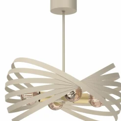 Sklep Kaja Nietuzinkowa lampa wisząca w kolorze beżowym LX 8993 SPARKLE | Kaja Online