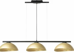 Sklep Kaja Nietuzinkowa lampa wisząca ze złotymi kopułami SIG 40582 SOLAR | Kaja Clearance
