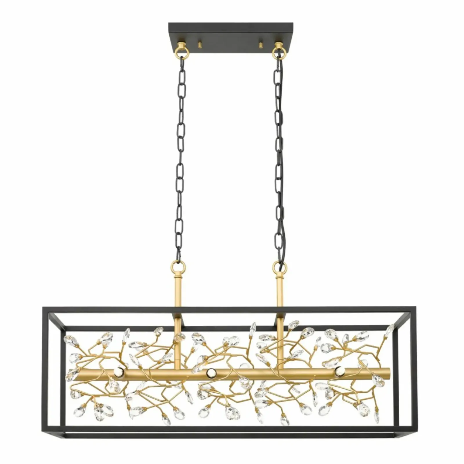 Sklep Kaja Nietuzinkowa, szeroka lampa wisząca P0578-06C-P7TF SPRING | Kaja Fashion