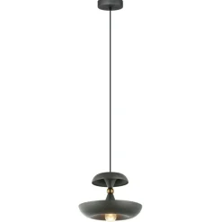 Sklep Kaja Nietypowa, czarna lampa wisząca do kuchni PND-73221-1M-GR - MARINA Best Sale