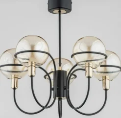 Sklep Kaja Nietypowa lampa sufitowa na 5 źródeł światła AL 62157 | Kaja Discount