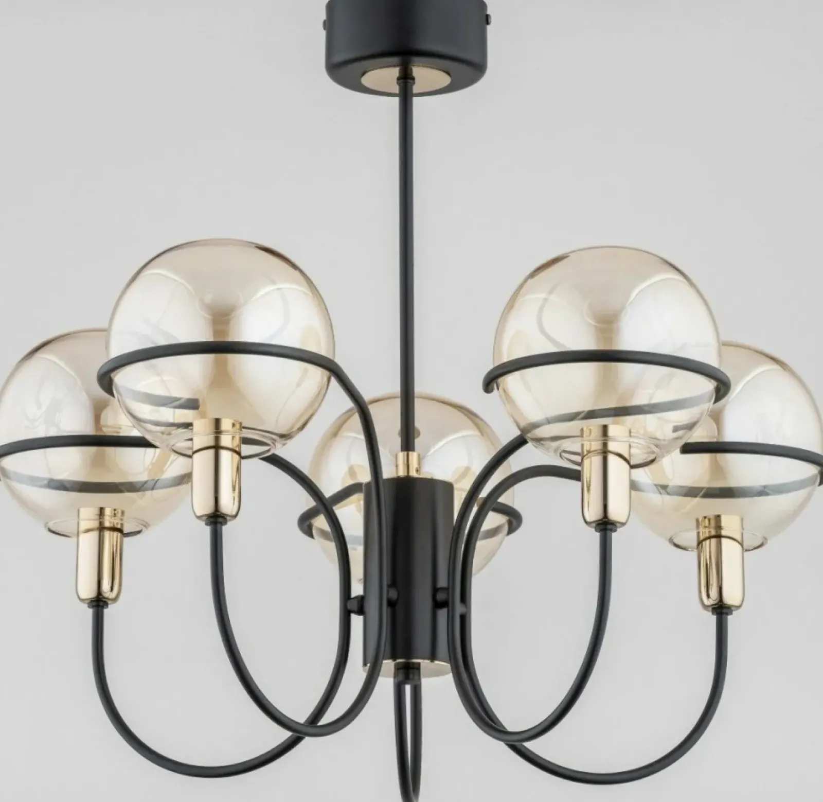 Sklep Kaja Nietypowa lampa sufitowa na 5 źródeł światła AL 62157 | Kaja Discount