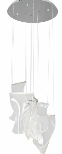 Sklep Kaja Nietypowa lampa wisząca LED ze ściemniaczem MX P0371D SILK | Kaja Best