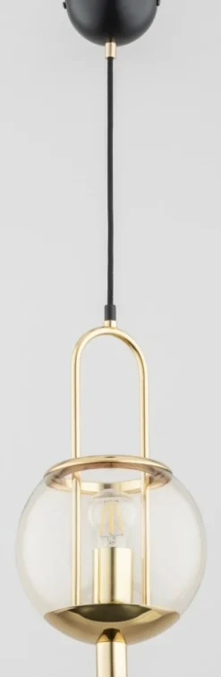 Sklep Kaja Niezwykła czarno-złota lampa wisząca AL 60895 | Kaja Outlet