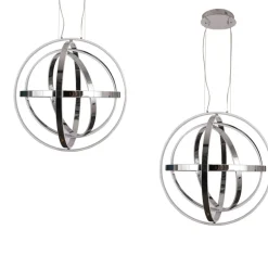 Sklep Kaja Niezwykła lampa wisząca ze wbudowanym LED-em ML6149 z serii COPERNICUS | Kaja Oś chrom Hot