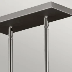 Sklep Kaja Niklowa lampa wisząca, trzy klosze FE-HOBSON-3P-SN z serii HOBSON* Randole Tradycyjne