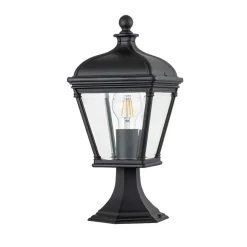 Sklep Kaja Niska lampa ogrodowa, cokołowa BAYVIEW-3M-BK z serii BAYVIEW* Lampy Ogrodowe Stojące