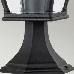 Sklep Kaja Niska lampa ogrodowa, cokołowa BAYVIEW-3M-BK z serii BAYVIEW* Lampy Ogrodowe Stojące