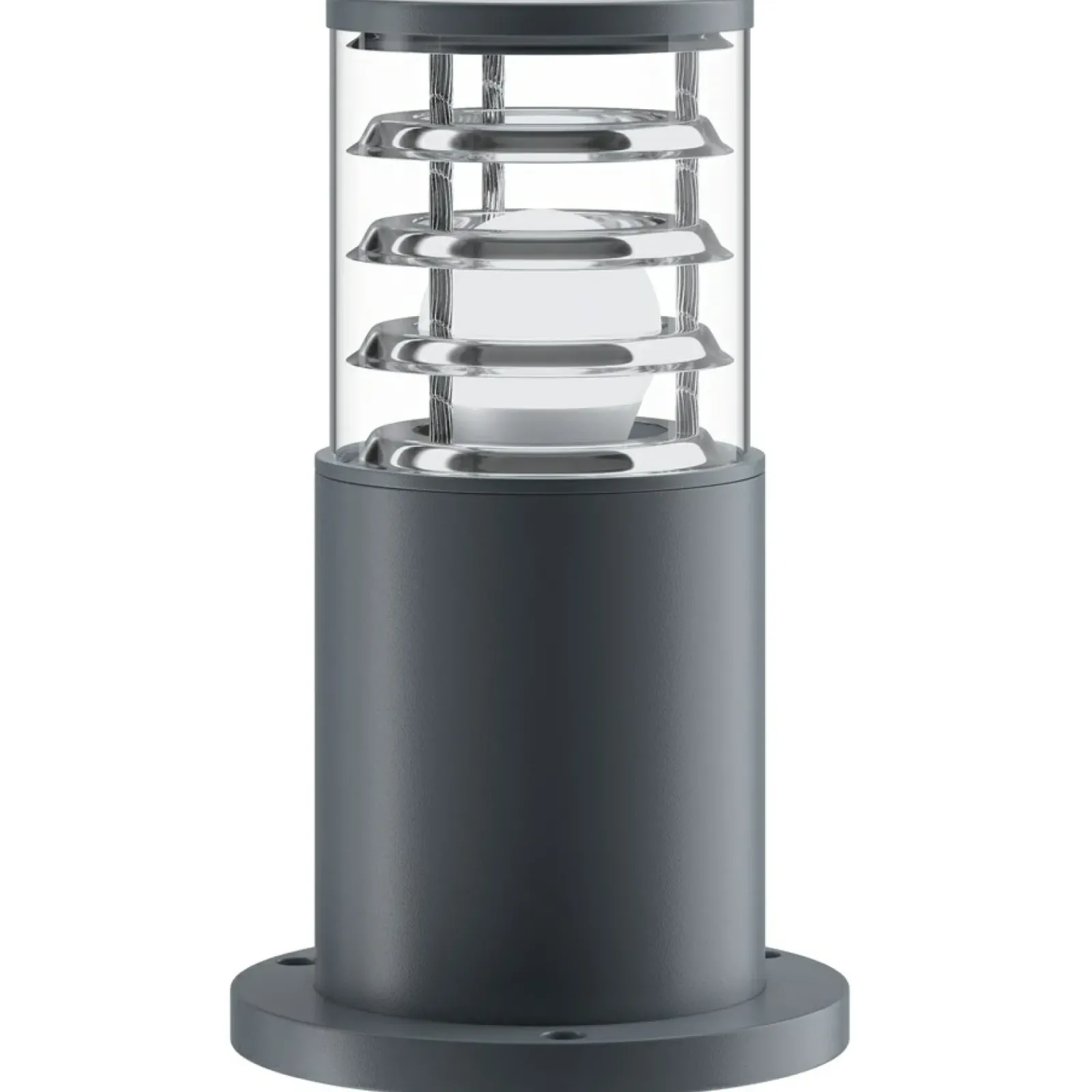 Sklep Kaja Niska lampa ogrodowa stojąca w kształcie tuby O576FL-01GR serii BRONX* Lampy Ogrodowe Stojące