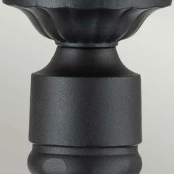 Sklep Kaja Niska lampa ogrodowa, wysokość 115cm CC4-S-BK z serii CHICAGO* Lampy Ogrodowe Stojące