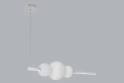 Sklep Kaja Nowoczesna biała lampa wisząca nad stół AZ4426 SANDRA | Kaja biały Flash Sale