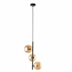Sklep Kaja Nowoczesna, brązowa lampa z kloszami TK 6188 ESTERA BROWN | Kaja Fashion