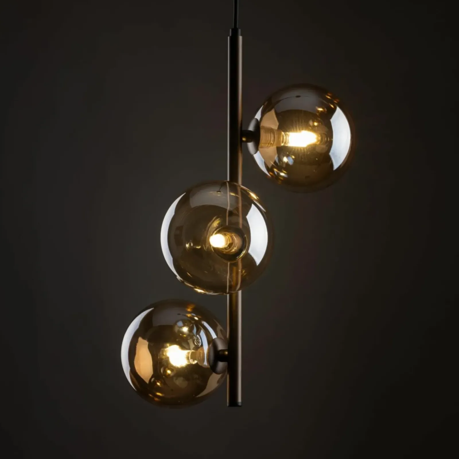 Sklep Kaja Nowoczesna, brązowa lampa z kloszami TK 6188 ESTERA BROWN | Kaja Fashion