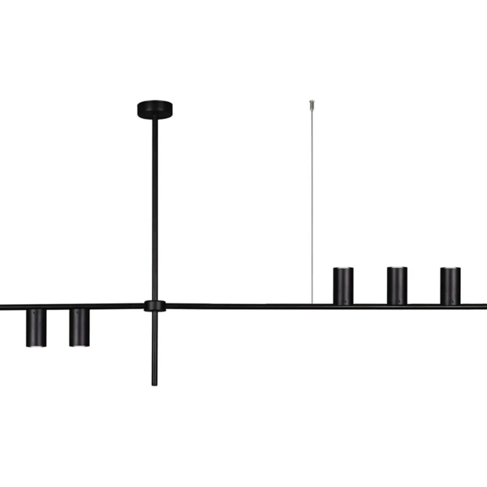 Sklep Kaja Nowoczesna, czarna lampa wisząca nad stół K-4755 ROCCO | Kaja czarny Store