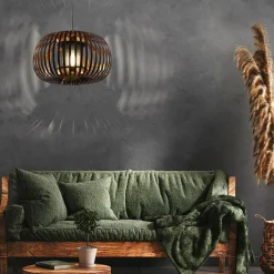 Sklep Kaja Nowoczesna czarna lampa wisząca 51cm TK 6295 ROYAS | Kaja Oświetlenie czarny Sale