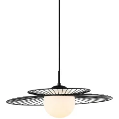 Sklep Kaja Nowoczesna, dekoracyjna lampa wisząca MDM-4000/1 BK SARAH | Kaja Shop