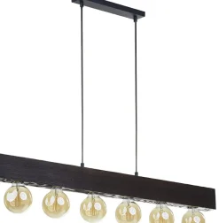 Sklep Kaja Nowoczesna, drewniana lampa wisząca, nad stół TK 2669 z serii ARTWOOD New