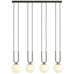 Sklep Kaja Nowoczesna, elegancka lampa wisząca do jadalni 1112/4 z serii GLAM | Kaja Store
