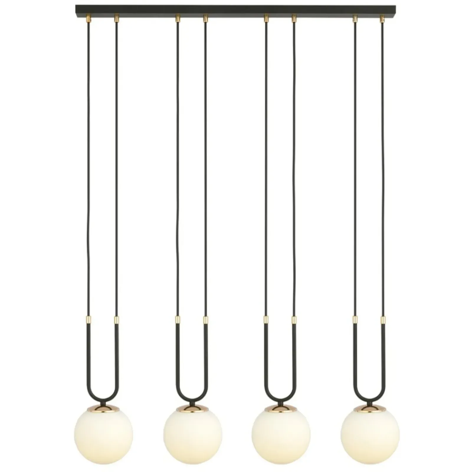 Sklep Kaja Nowoczesna, elegancka lampa wisząca do jadalni 1112/4 z serii GLAM | Kaja Store