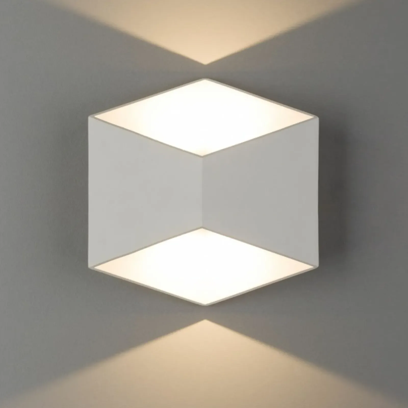 Sklep Kaja Nowoczesna, elewacyjna lampa ścienna LED 8143 TRIANGLES LED | Kaja* Kinkiety Ogrodowe