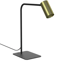 Sklep Kaja Nowoczesna lampa biurkowa, w kolorze mosiężnym 7710 | Kaja Oświetlenie* Lampki Biurkowe