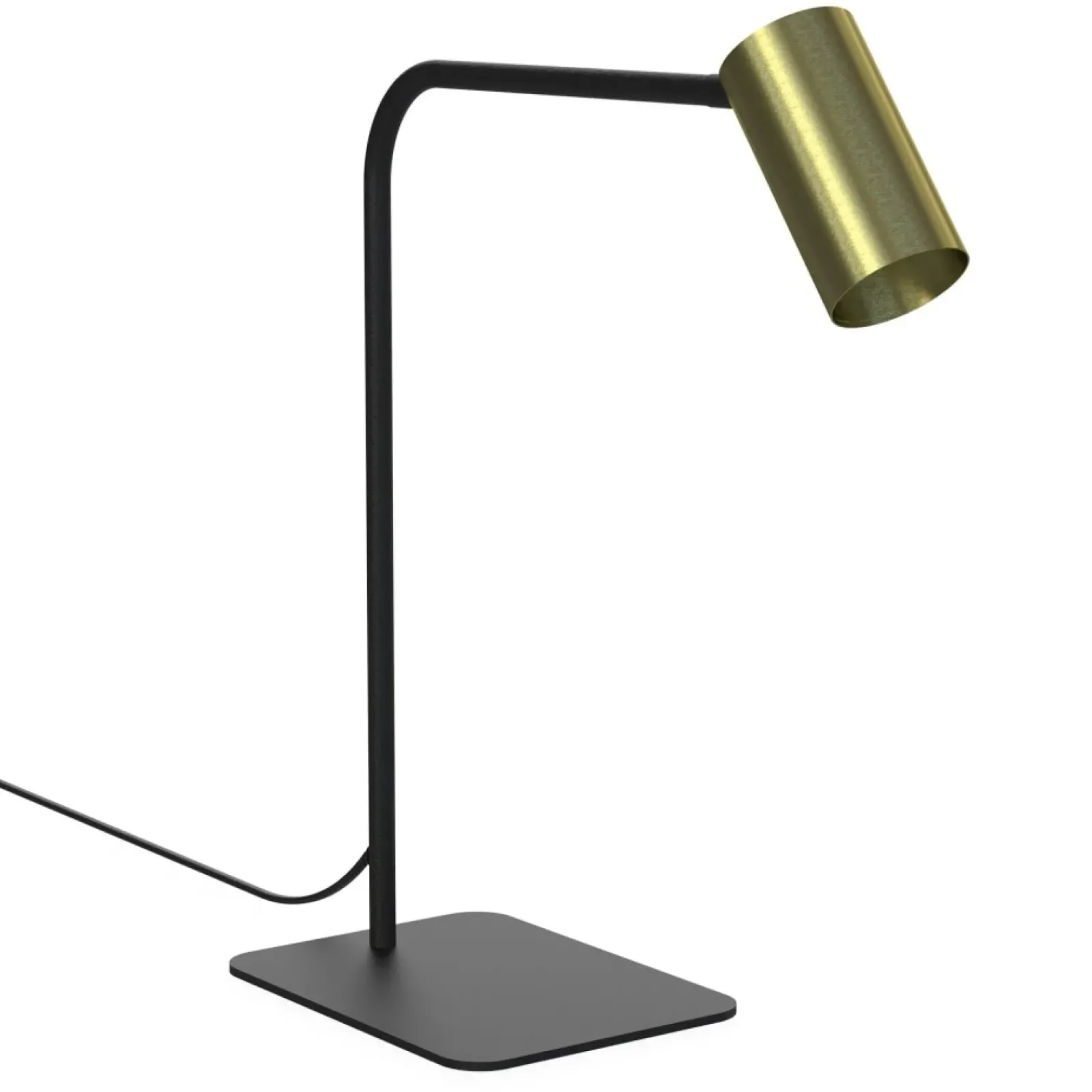 Sklep Kaja Nowoczesna lampa biurkowa, w kolorze mosiężnym 7710 | Kaja Oświetlenie* Lampki Biurkowe