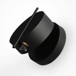 Sklep Kaja Nowoczesna lampa ścienna, cała czarna MOD180WL-L4B3K1 z serii NUANCE* Lampy Led