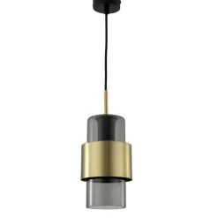 Sklep Kaja Nowoczesna lampa nad blat kuchenny LP-866/1P L SM/GD z serii MIELE Store