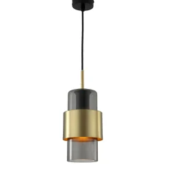 Sklep Kaja Nowoczesna lampa nad blat kuchenny LP-866/1P L SM/GD z serii MIELE Store