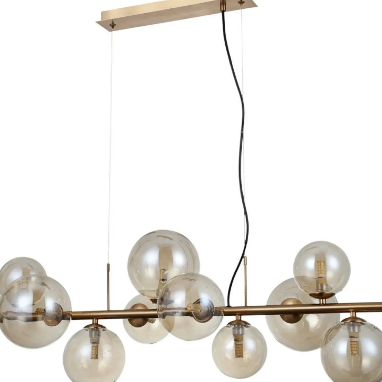 Sklep Kaja Nowoczesna lampa nad stół w jadalni PND-406007-10-HBR z serii CANELLO Best