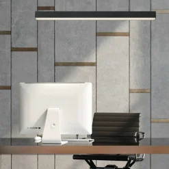 Sklep Kaja Nowoczesna lampa nad wyspę 120cm LP-1401/1P L BK SMART LUCI L | Kaja Cheap