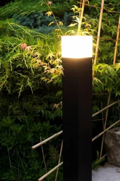 Sklep Kaja Nowoczesna lampa ogrodowa, wys. 83cm CB-830 BL z serii CUBE | Kaja Oświetlenie* Lampy Ogrodowe Stojące