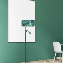 Sklep Kaja Nowoczesna lampa podłogowa z doświetleniem MLP7582 z serii ZIGGY | Kaja Oświetle* Lampy Podłogowe Z Abażurem