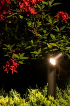 Sklep Kaja Nowoczesna lampa stojąca ogrodowa, trzonek GU10 8158 | Kaja* Lampy Naświetleniowe|Lampy Ogrodowe Stojące