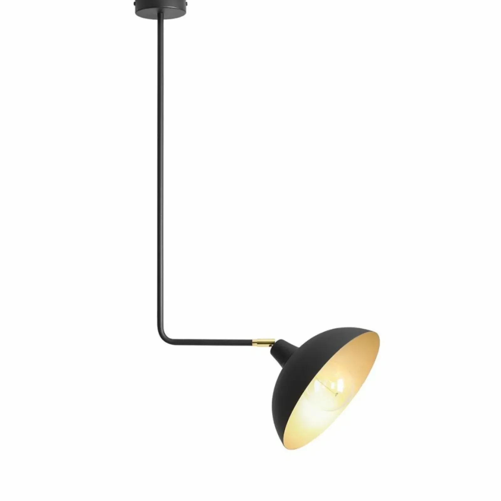 Sklep Kaja Nowoczesna lampa sufitowa czarno-złota 1036G1 ESPACE | Kaja Zadzwońporabattel.783200183(8-16)/mailsklep@kaja.com.pl Best Sale