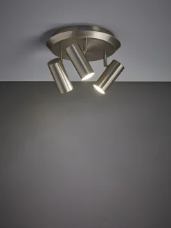 Sklep Kaja Nowoczesna lampa sufitowa w stalowej oprawie 107350 | Kaja Oświetlenie Sale