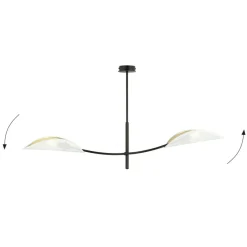 Sklep Kaja Nowoczesna lampa sufitowa do sypialni 1107/2 LOTUS | Kaja Oświetlenie Best Sale