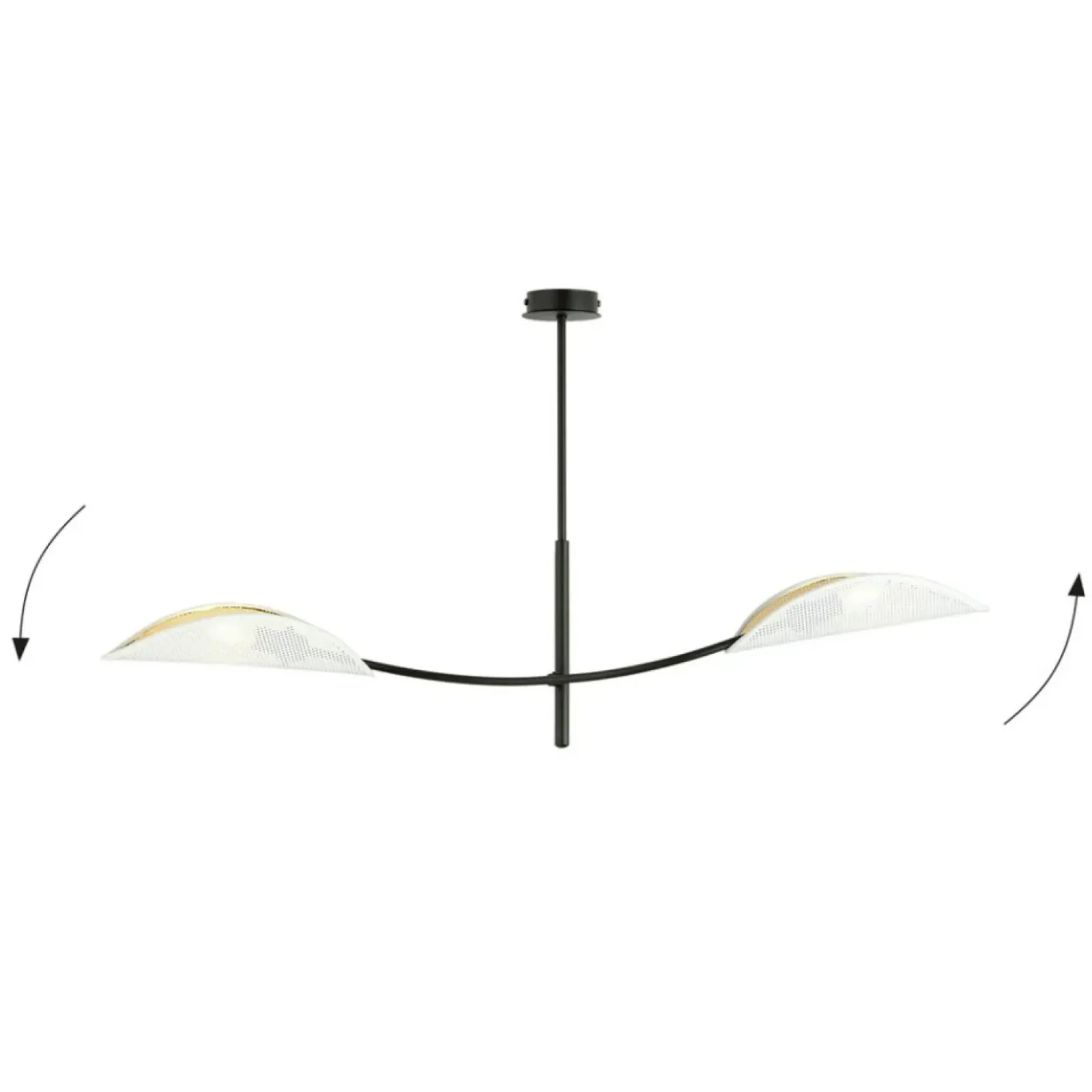 Sklep Kaja Nowoczesna lampa sufitowa do sypialni 1107/2 LOTUS | Kaja Oświetlenie Best Sale