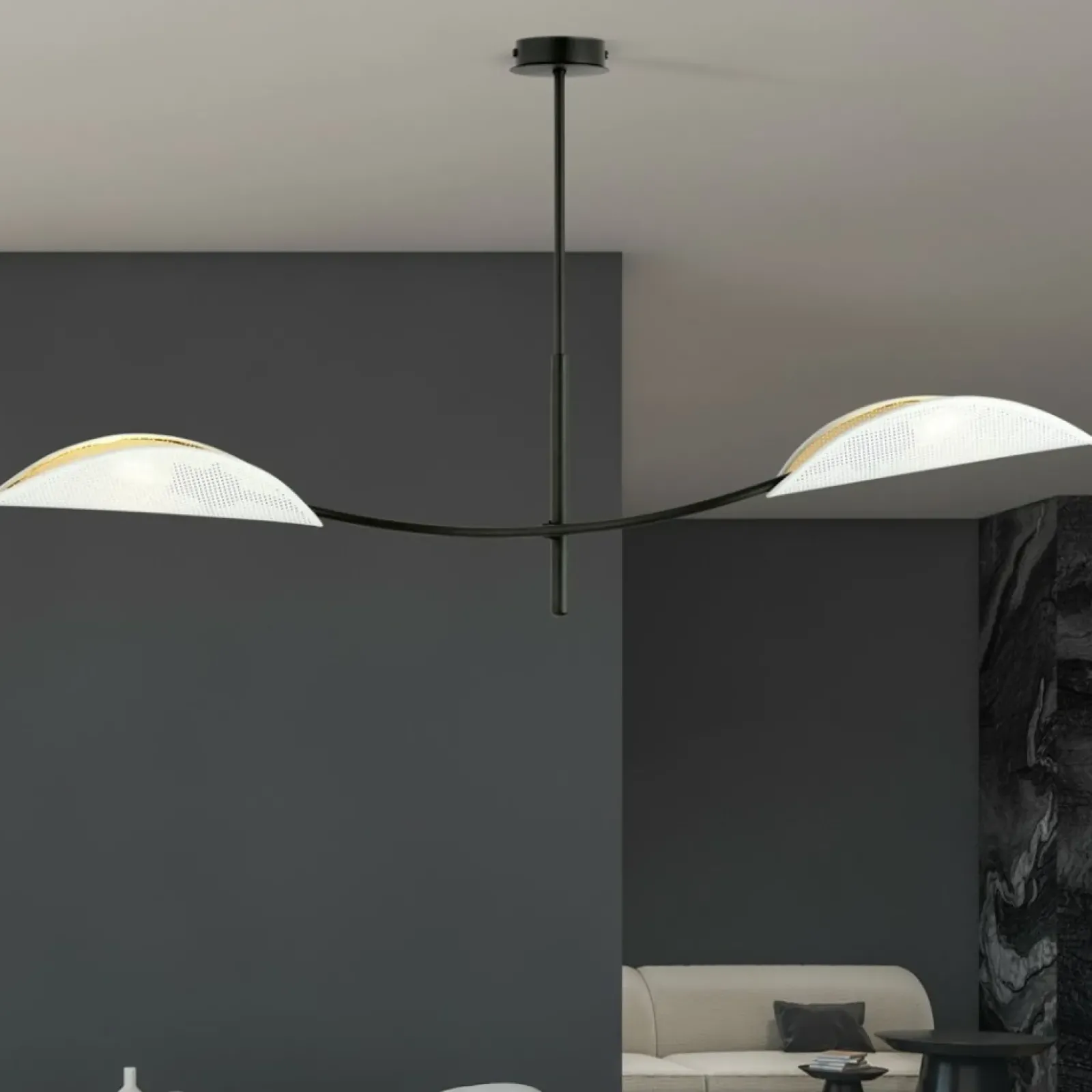 Sklep Kaja Nowoczesna lampa sufitowa do sypialni 1107/2 LOTUS | Kaja Oświetlenie Best Sale